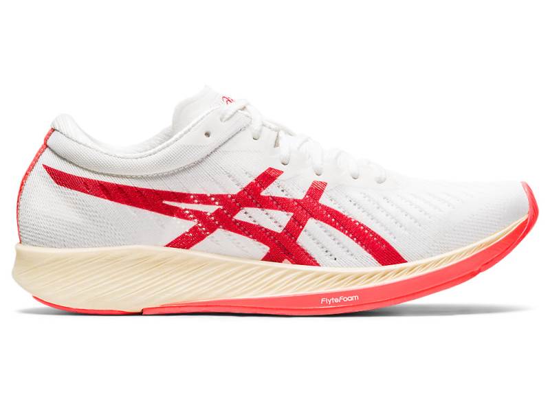 Dámské Běžecké Boty Asics METARACER Bílé 04367NRCH